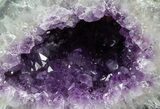 Sparkling Purple Amethyst Geode - Uruguay #57214-1
